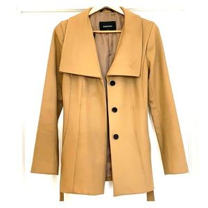 Aritzia Babaton Camel Wool Coat